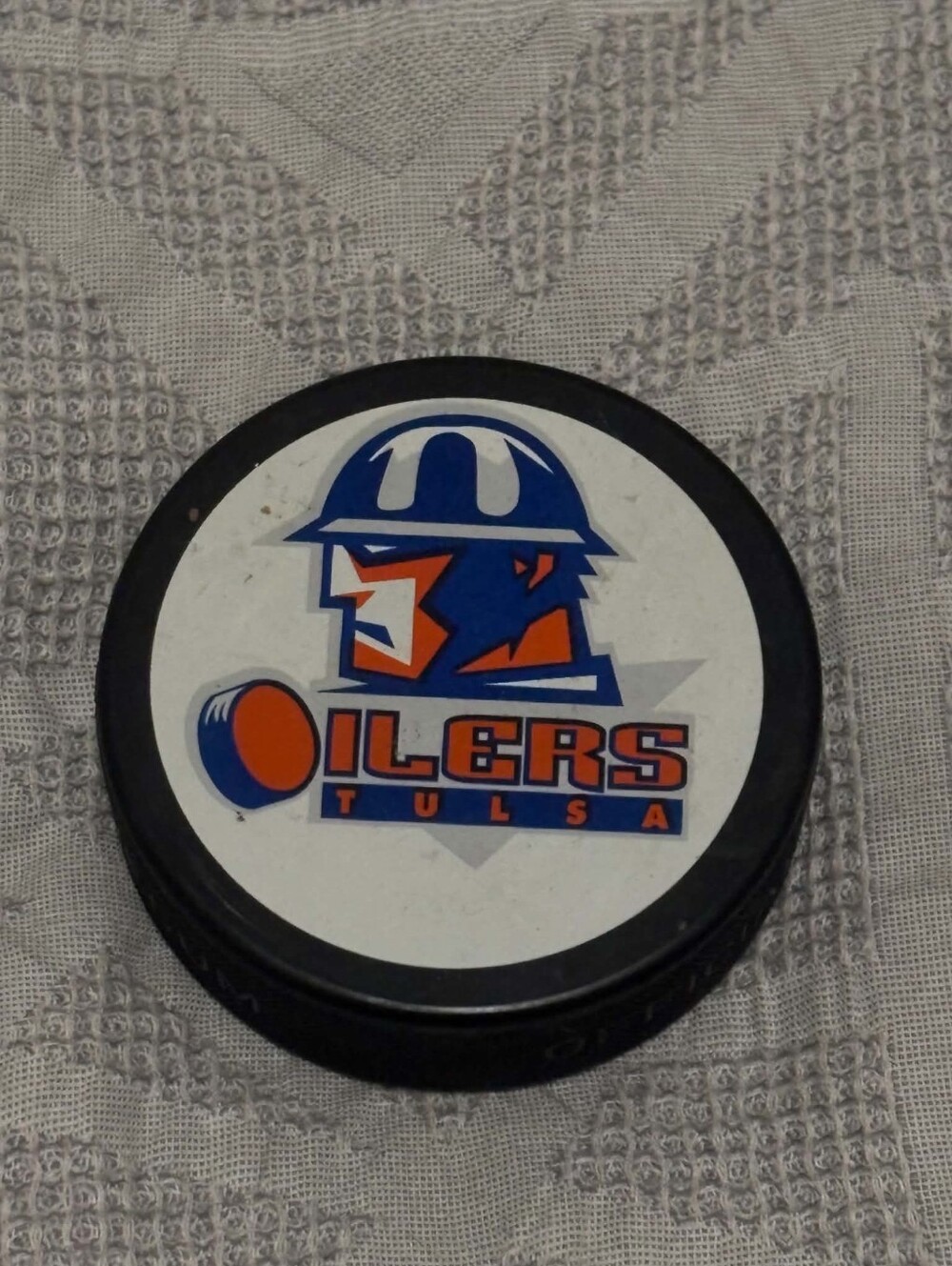 Vintage - New Tulsa Oilers Central Hockey League (CHL) Hockey Puck